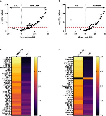 Increased peripheral inflammatory responses in myelin oligodendrocyte glycoprotein associated disease and aquaporin-4 antibody positive neuromyelitis optica spectrum disorder